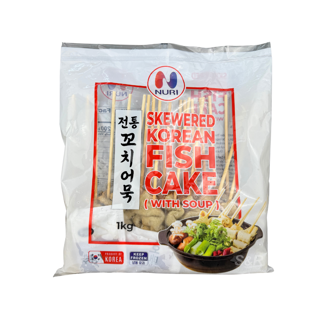 Nuri Skewered Korean Fish Cake with Soup 1kg
